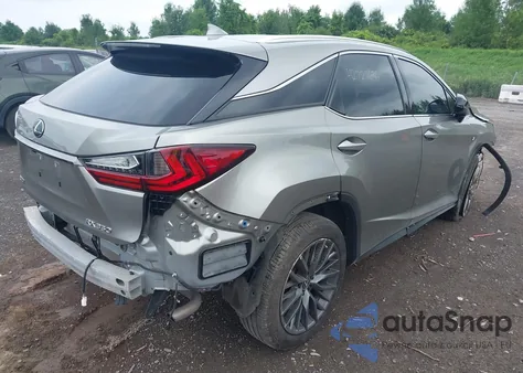 2022 Lexus Rx F Sport Appearance из США, поврежденный, VIN 2T2SZMDA4NC310007